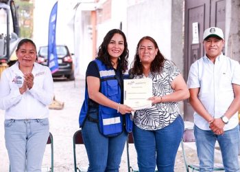 Inicia San Andrés pavimentación histórica en Tonantzintla