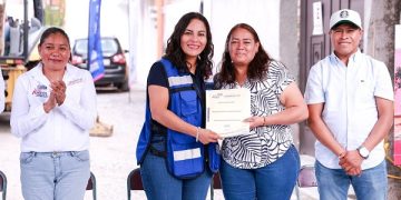 Inicia San Andrés pavimentación histórica en Tonantzintla