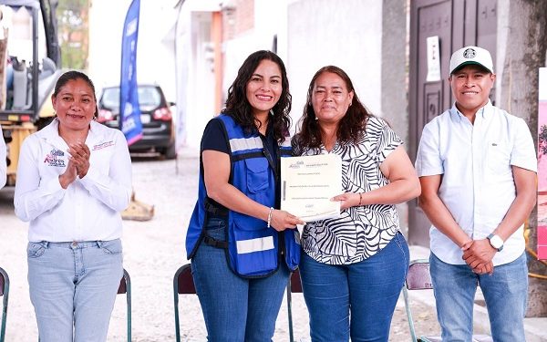 Inicia San Andrés pavimentación histórica en Tonantzintla