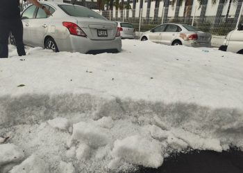Refuerzan seguridad tras granizo en deportivos