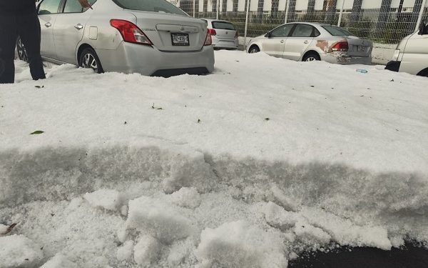 Refuerzan seguridad tras granizo en deportivos