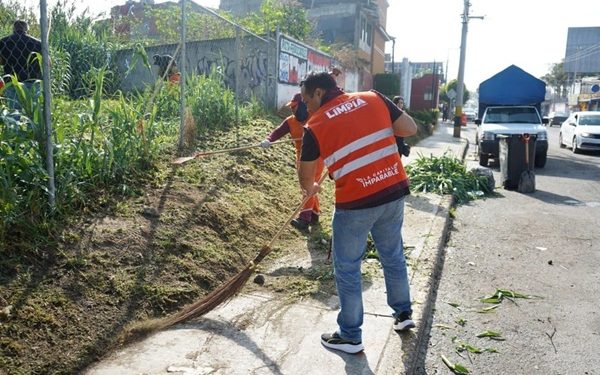 Refuerza Pepe Chedraui limpieza en barrancas