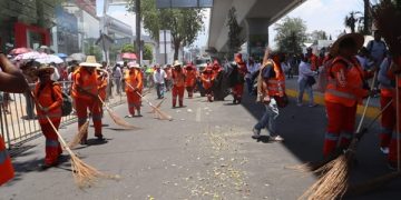 Ayuntamiento garantiza limpieza en desfile del 5 de mayo