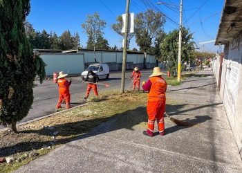 Implementa Gobierno de la Ciudad limpieza urbana en Cúmulo de Virgo