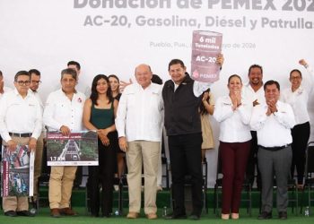 Impulsa Pemex vialidades seguras en Puebla