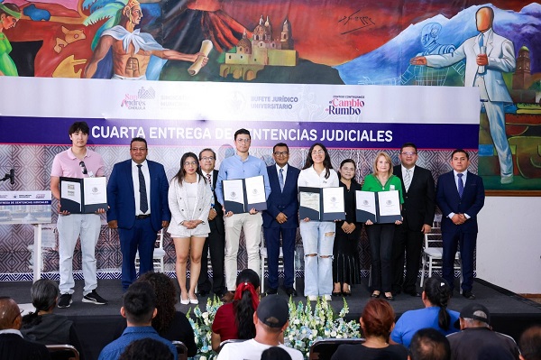Entrega San Andrés 35 sentencias legales