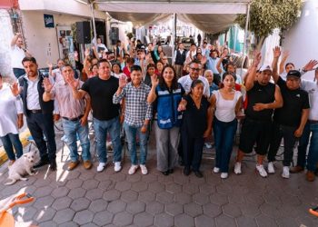 Rehabilita Lupita Cuautle inspectoría en colonia Lázaro Cárdenas