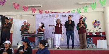 Fortalece DIF de San Pedro Cholula desayunador escolar