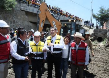 Refuerza Gobierno de Puebla apoyos tras lluvias en Serdán