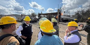 Descarta Armenta víctimas por explosión en Tepeaca