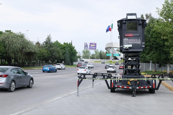 Refuerzan la vigilancia en la Vía Atlixcáyotl