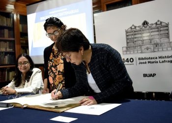 Celebra BUAP 140 años de Lafragua