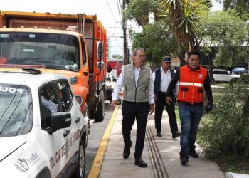 Supervisa Chedraui limpieza del Parque Cadete Vicente Suárez