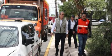 Supervisa Chedraui limpieza del Parque Cadete Vicente Suárez