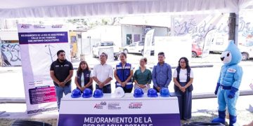 Moderniza Lupita Cuautle red de agua en Cacalotepec