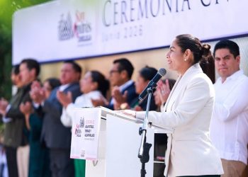 Encabeza Lupita Cuautle ceremonia cívica