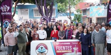 Rehabilita Ayuntamiento de Puebla fuente de Xanenetla