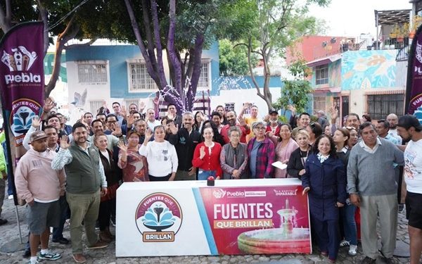 Rehabilita Ayuntamiento de Puebla fuente de Xanenetla