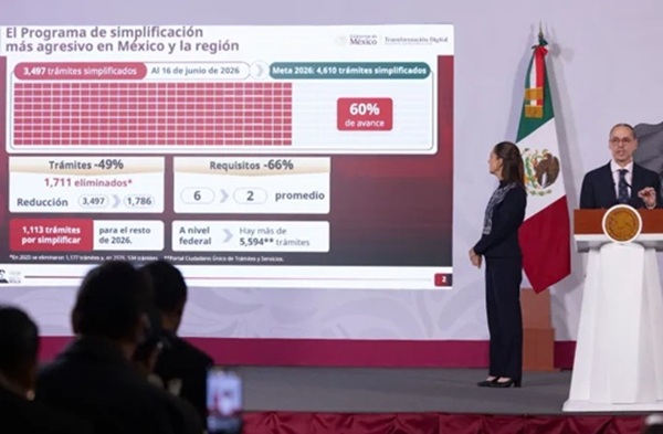 Simplifica Gobierno de México miles de trámites
