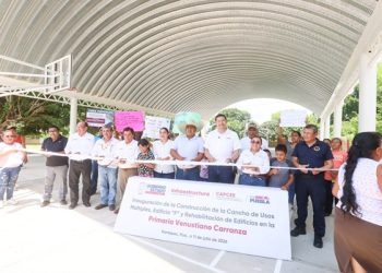 Rehabilita Gobierno de Puebla tres escuelas dañadas por lluvias