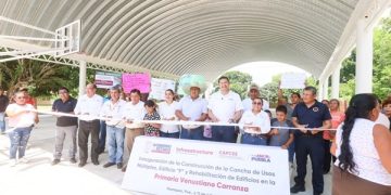 Rehabilita Gobierno de Puebla tres escuelas dañadas por lluvias