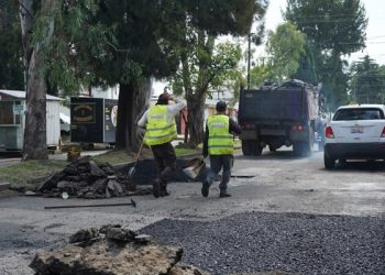 Supervisa Pepe Chedraui bacheo en Puebla
