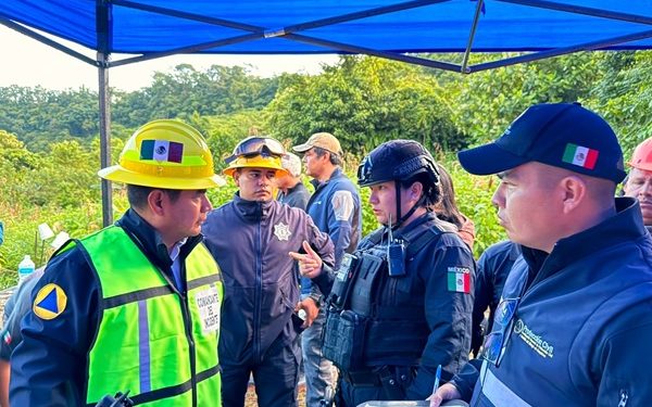 Intensifican búsqueda en gruta de Cuetzalan