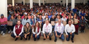 Entrega Ayuntamiento de Puebla 6 mil 300 despensas