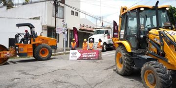 Arranca Chedraui rehabilitación vial en Ignacio Zaragoza
