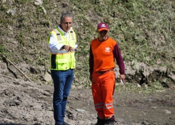 Supervisa Pepe Chedraui desazolve en Puente Negro