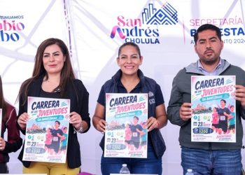Presenta San Andrés Cholula carrera por las juventudes