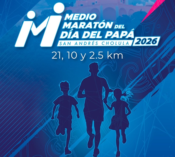 Anuncia San Andrés Cholula cierres viales por el Medio Maratón