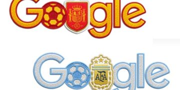 Honra Google la final mundialista España-Argentina