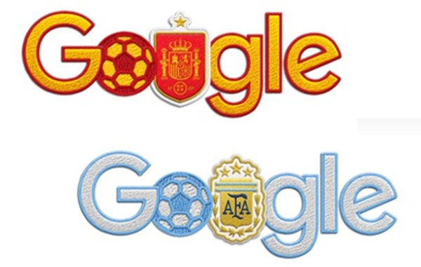 Honra Google la final mundialista España-Argentina