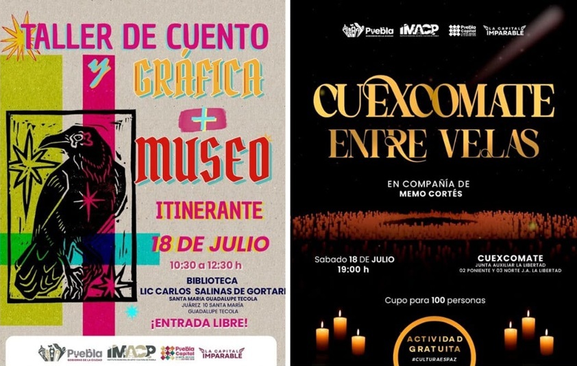 Disfruta Puebla un fin de semana cultural