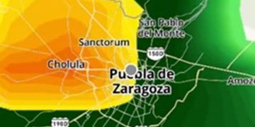 Advierte el Ayuntamiento de Puebla sobre lluvias desde las 13:00 horas