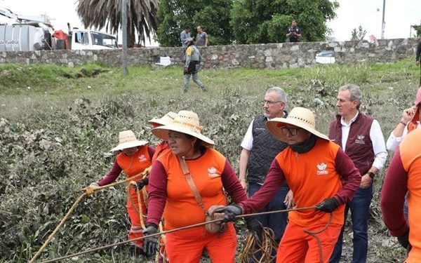 Refuerza Puebla capital prevención ante lluvias