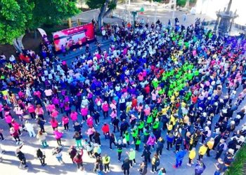 Realiza IMDP activación física musicalizada