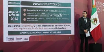 Reduce Puebla hasta 73% adeudos vehiculares
