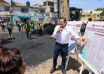 Avanza rehabilitación de la 105 Poniente