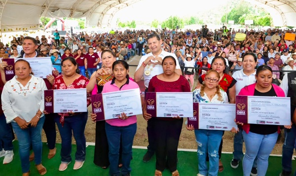 Atienden obras prioritarias en la mixteca poblana