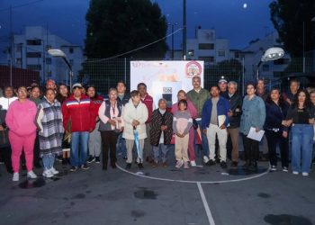 Moderniza el Ayuntamiento de Puebla 132 luminarias en Villa Frontera
