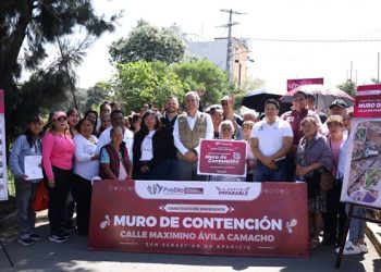 Construye Chedraui muro en San Sebastián de Aparicio
