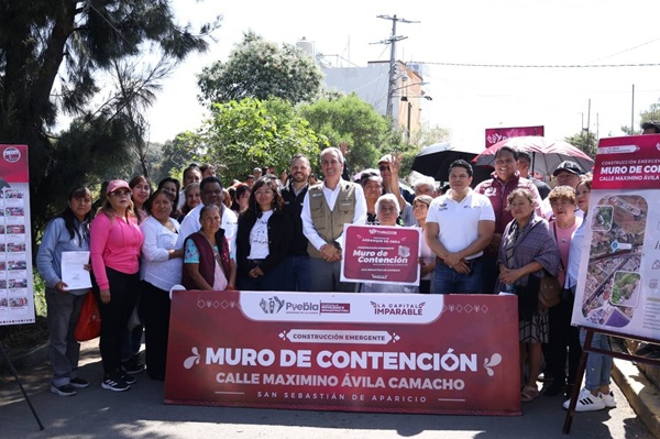 Construye Chedraui muro en San Sebastián de Aparicio