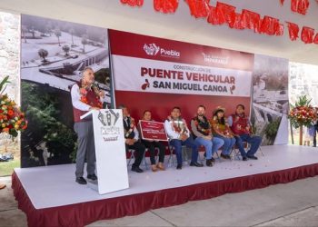 Arranca construcción del puente vehicular en Canoa