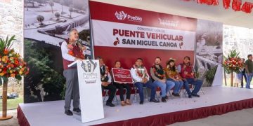 Arranca construcción del puente vehicular en Canoa