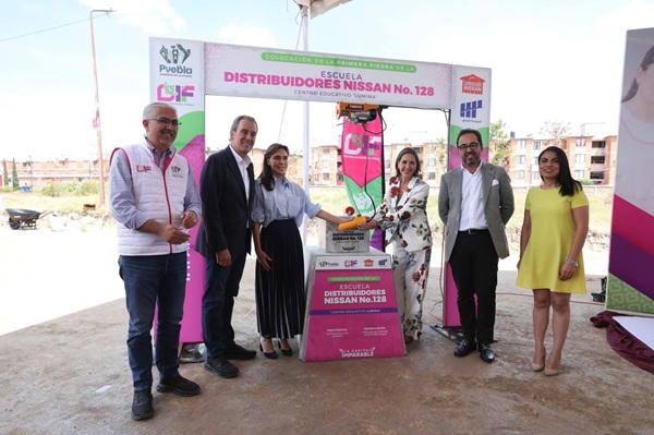 Construyen escuela inclusiva LUMINA en Puebla capital
