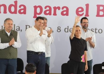Destaca Armenta obras federales para Puebla