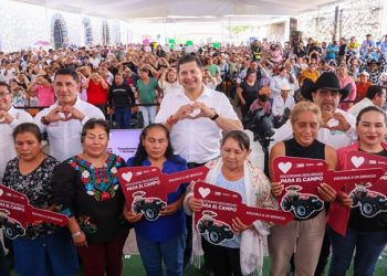 Destinan 10.4 mdp al campo y obras en Izúcar