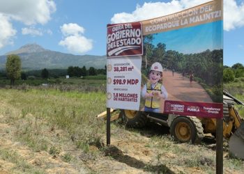 Inician primera etapa del Ecoparque La Malintzi